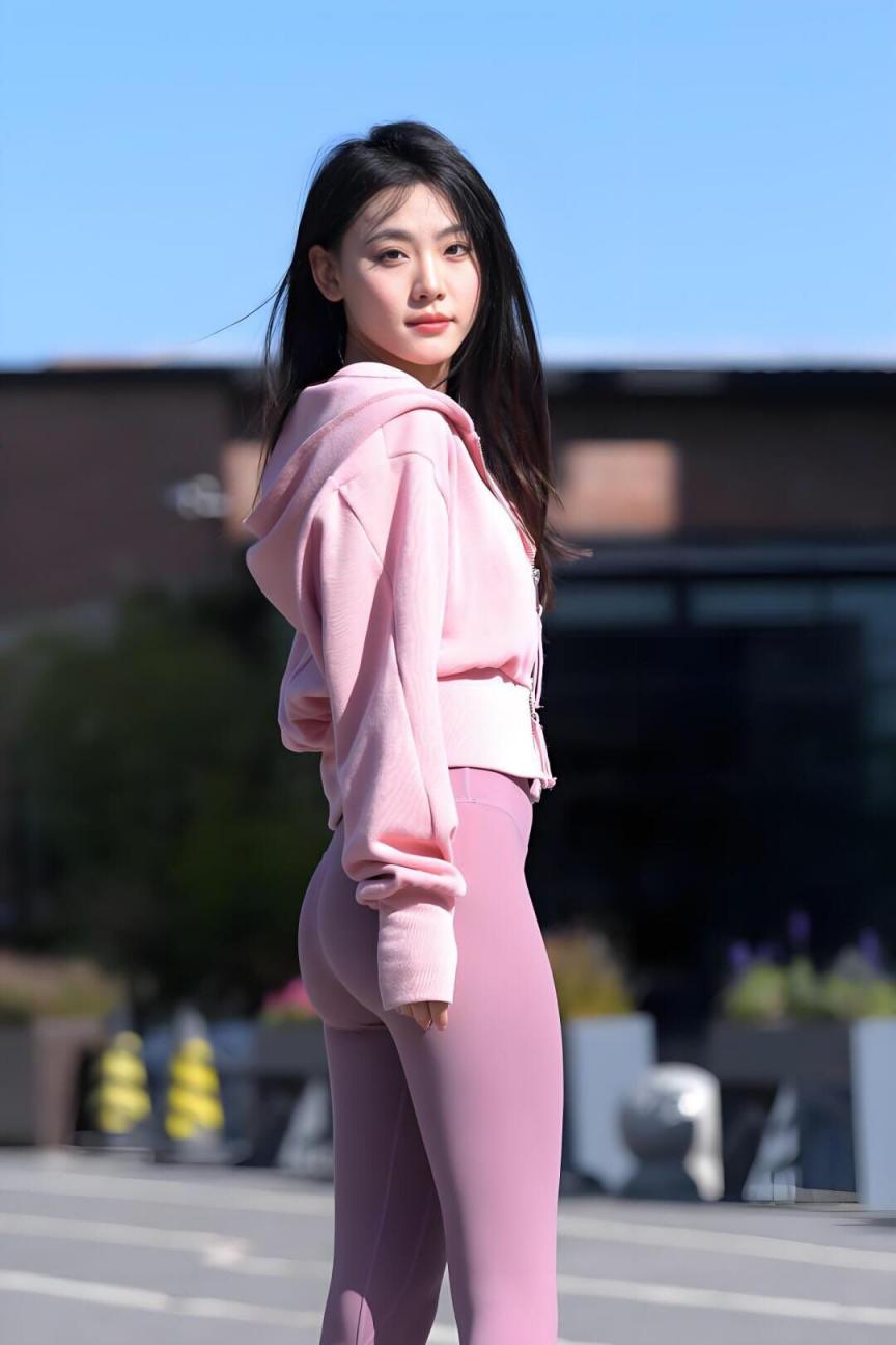 又大又圆的屁股最爱瑜伽裤和紧身牛仔裤[15P]