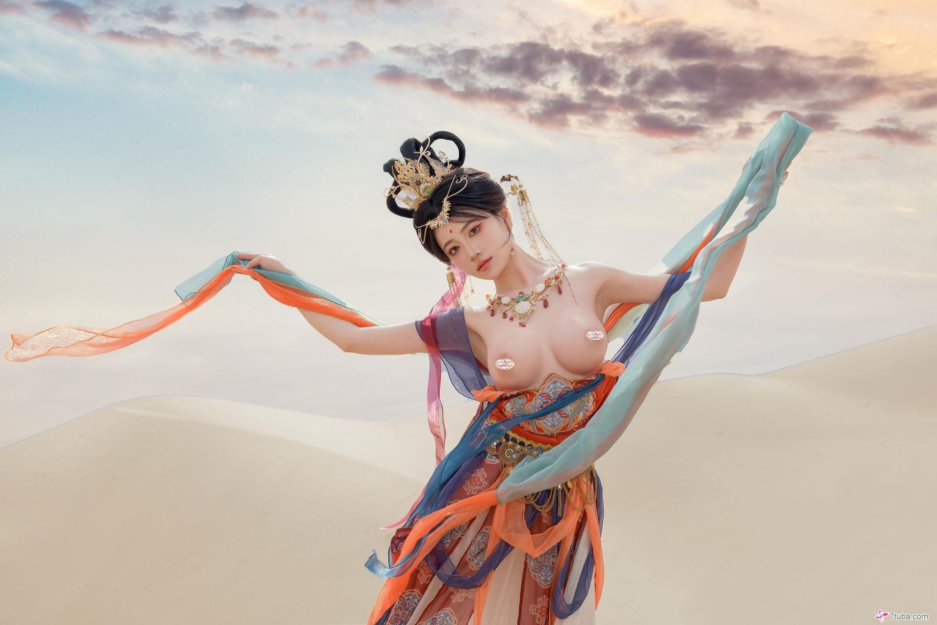 意外”上了公司的女神 附黄版敦煌飞天图[63P]