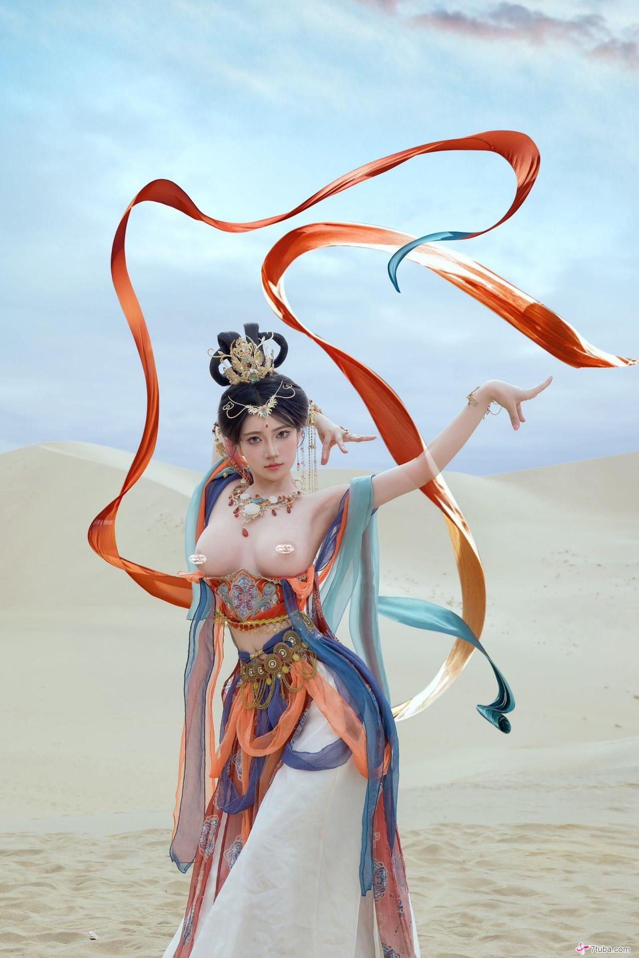 意外”上了公司的女神 附黄版敦煌飞天图[63P]