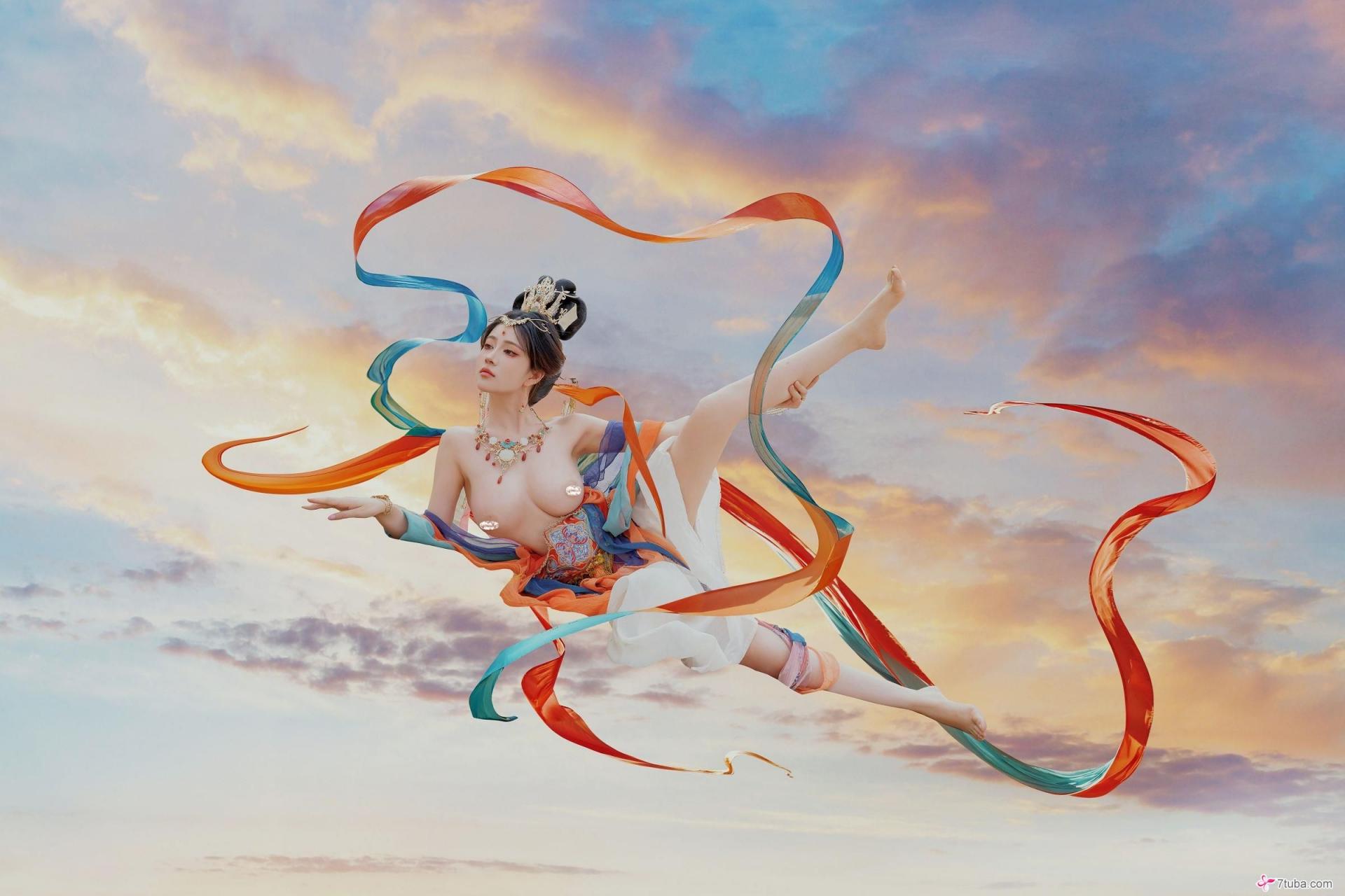 意外”上了公司的女神 附黄版敦煌飞天图[63P]