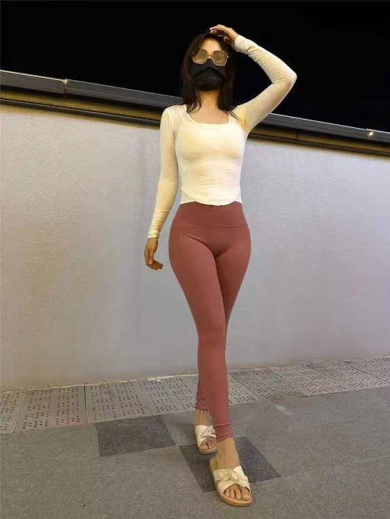 微胖人妻瑜伽裤诱惑[21P]