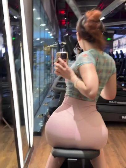 健身房里的美丽风景，让人荷尔蒙飙升[28P]