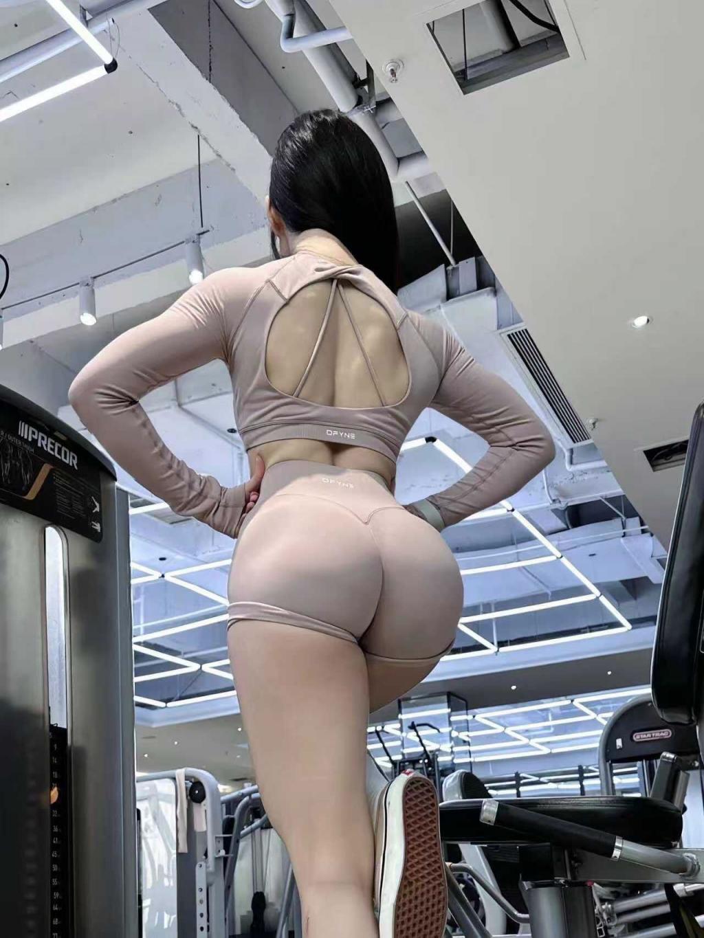 健身房里的美丽风景，让人荷尔蒙飙升[28P]