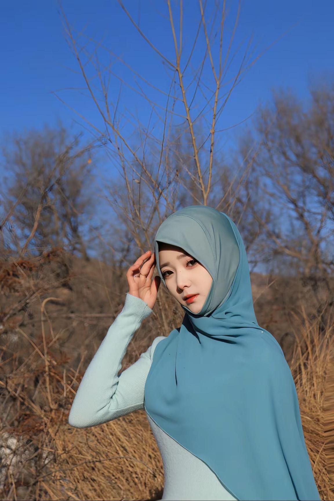 一组穆斯林美女图片[27P]