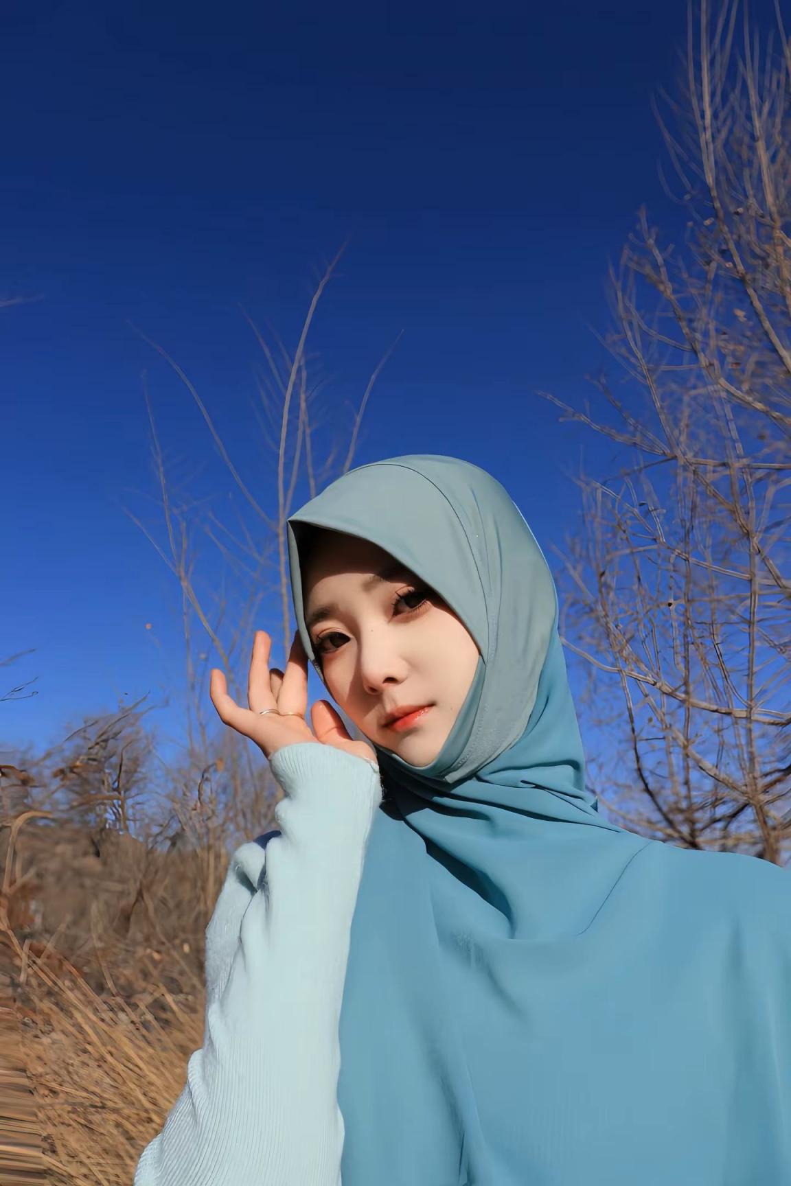 一组穆斯林美女图片[27P]