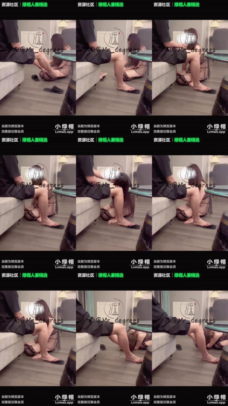 【短片x20】Fansone全身黑絲刺激的繩縛淩辱