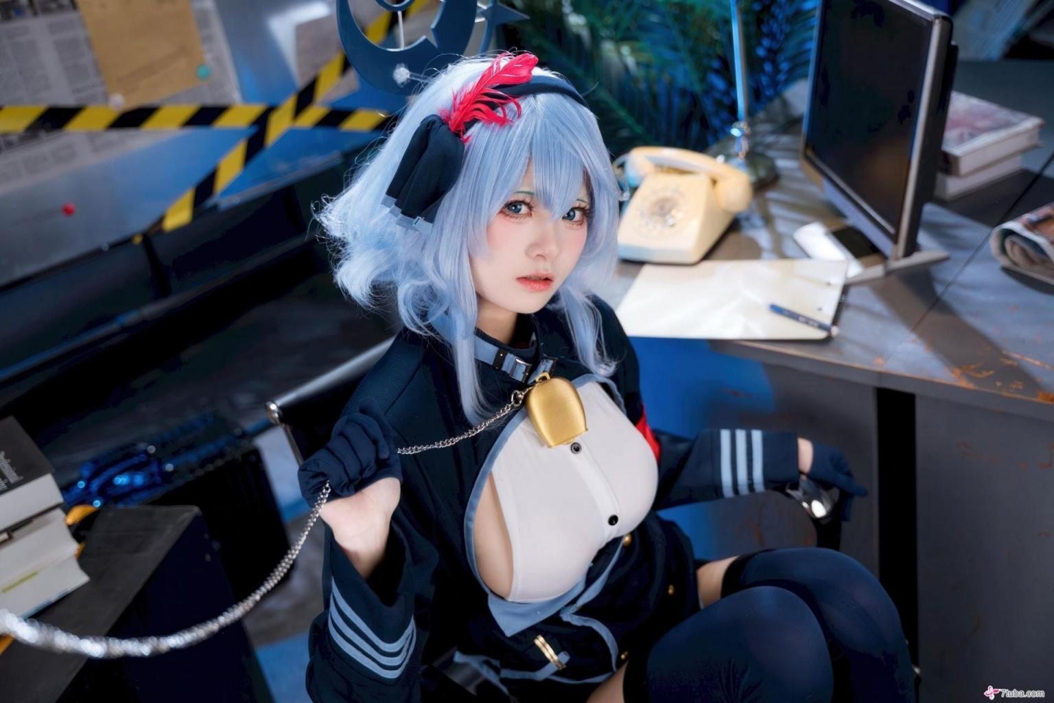 【套圖x21】這位高年級生穿著制服的迷人造型[20P]
