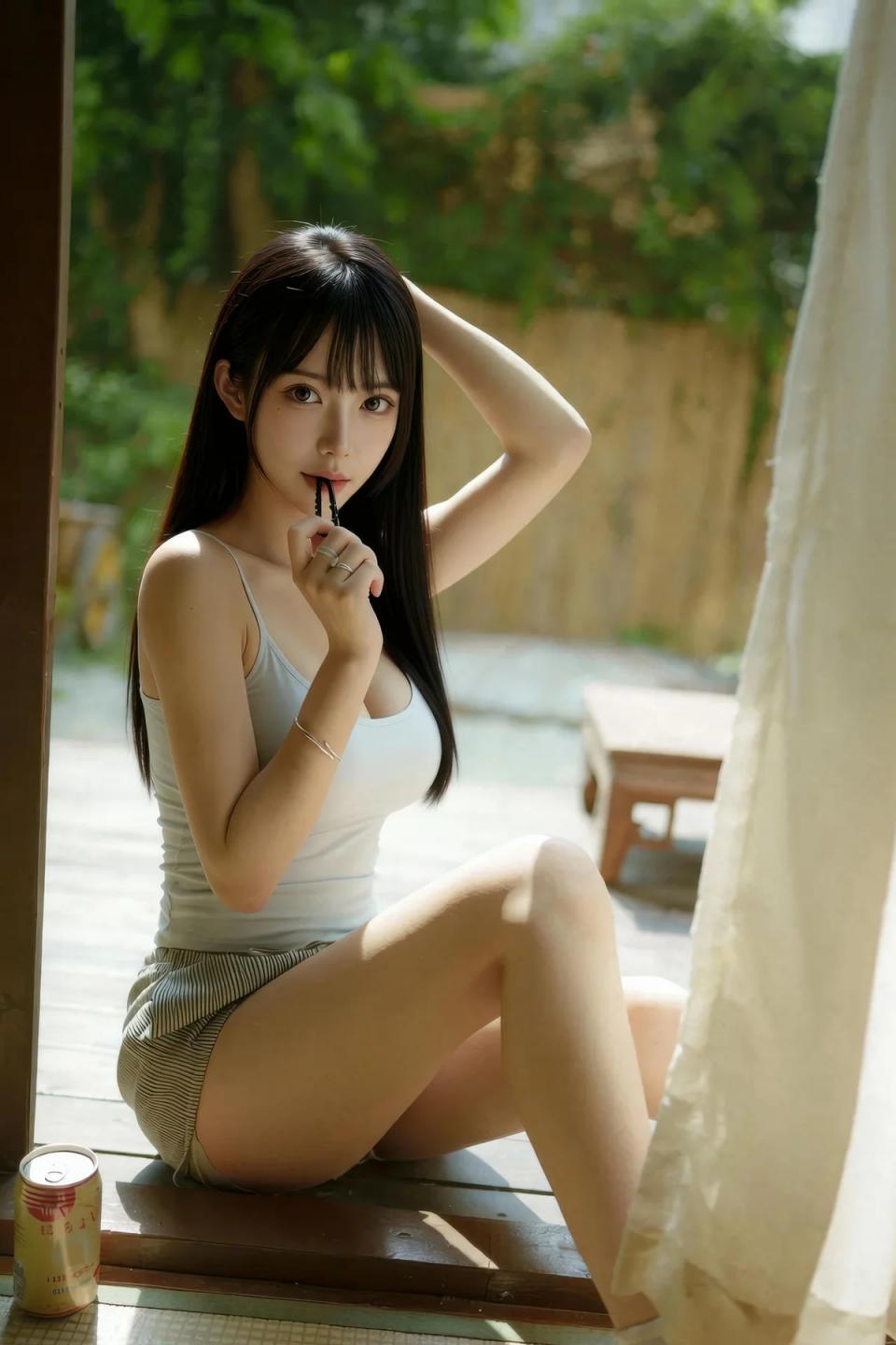 【套圖x35】看起來乖巧，卻充滿調情魅力！粉紅、誘惑與迷人[26P]