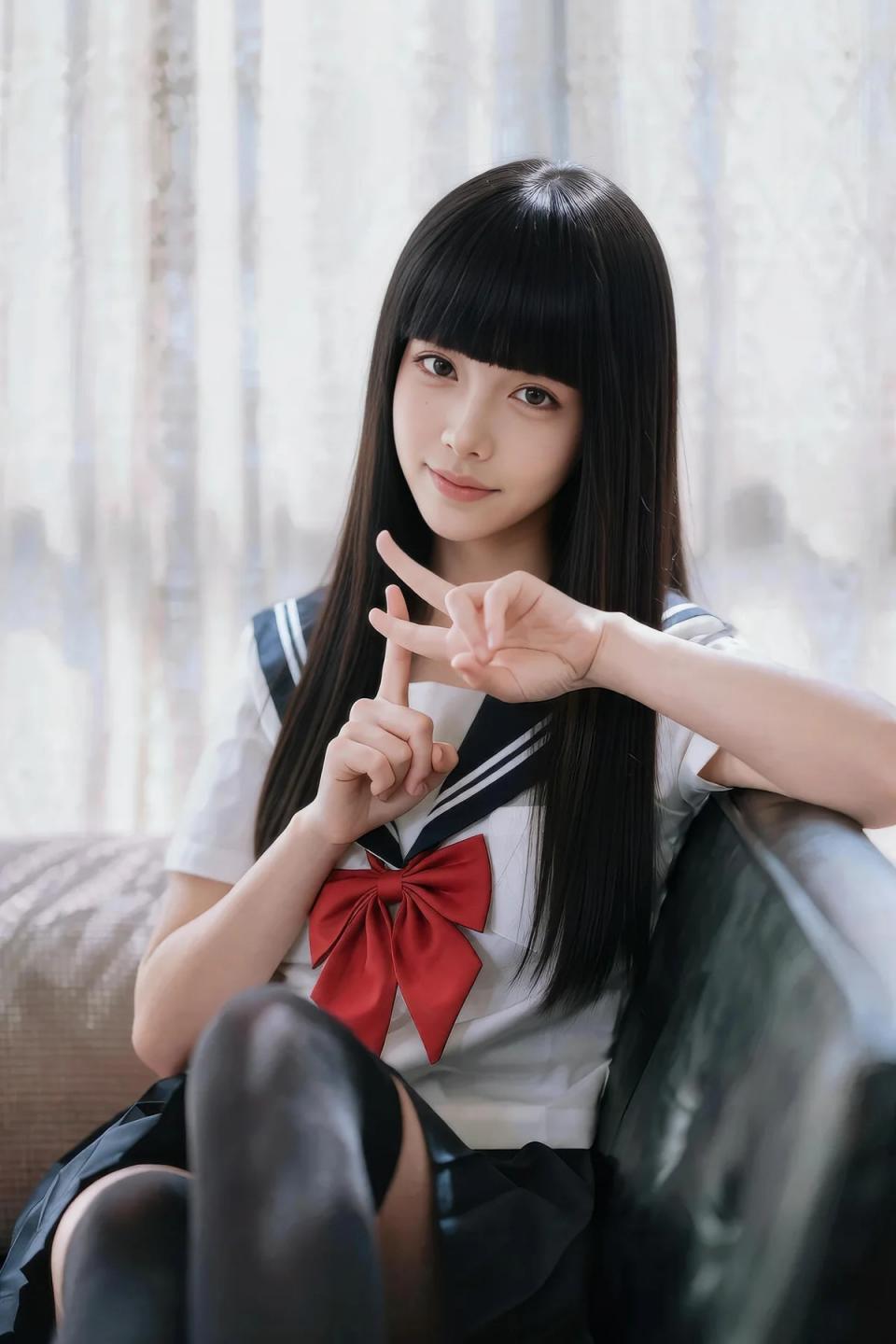 【套圖x35】夢絲女神-靈薇R18[80P]